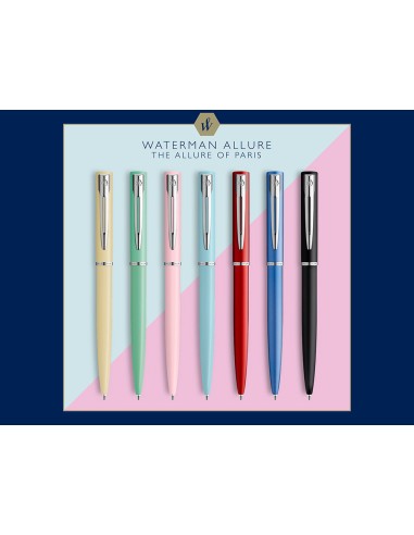 Boligrafo waterman allure pastel verde