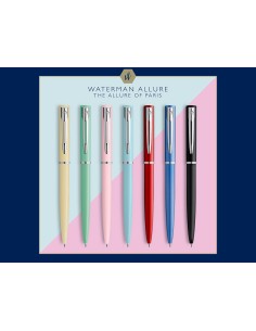 Pluma waterman allure pastel rosa plumin f