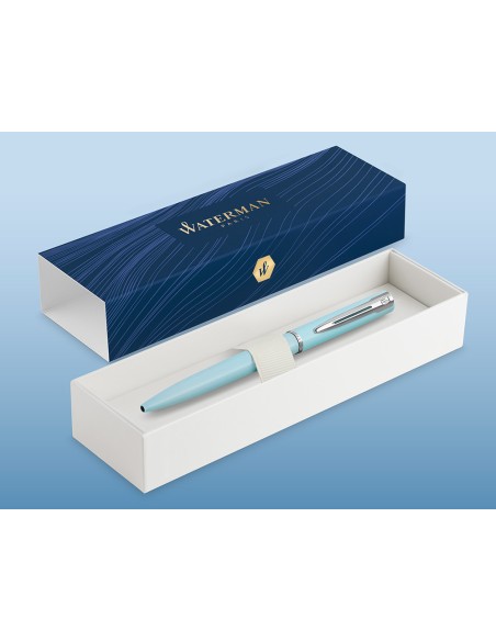 Boligrafo waterman allure pastel azul