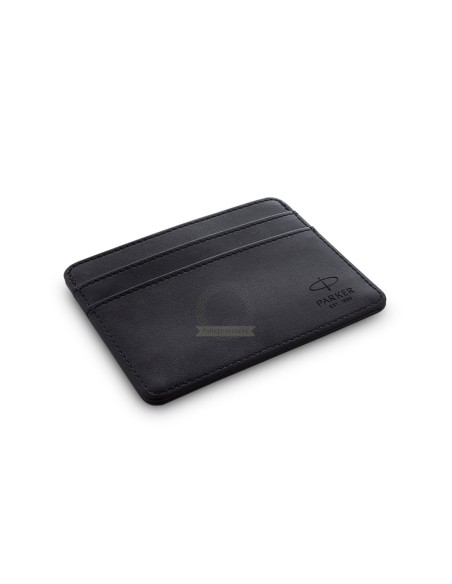 Pluma parker sonnet negro gt en set de regalo tarjetero