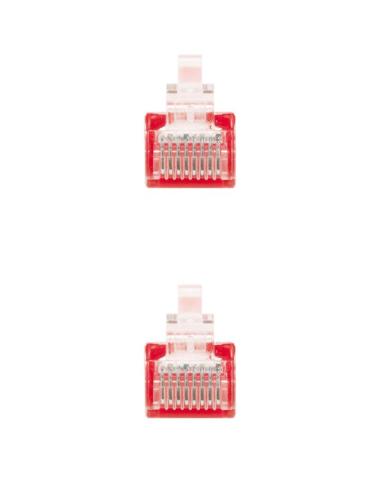 Nanocable Latiguillo RJ45 CAT.6 UTP Rojo, 3.0 M