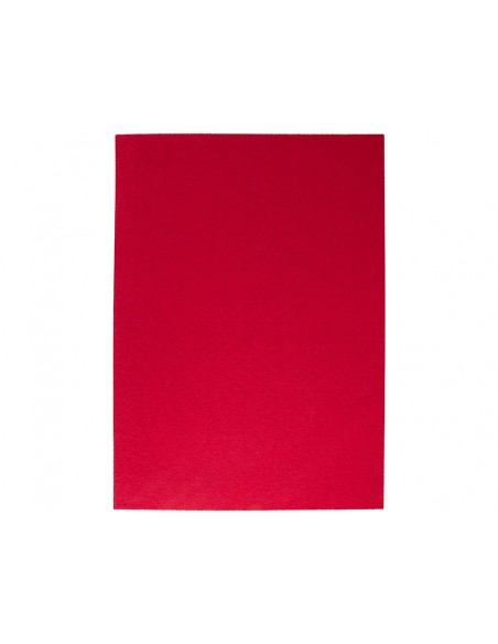 Goma eva liderpapel 50x70cm 60g m2 espesor 2mm textura toalla rojo