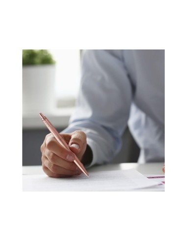 Boligrafo parker jotter xl monocromo oro rosa en estuche