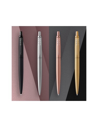 Boligrafo parker jotter xl monocromo oro rosa en estuche