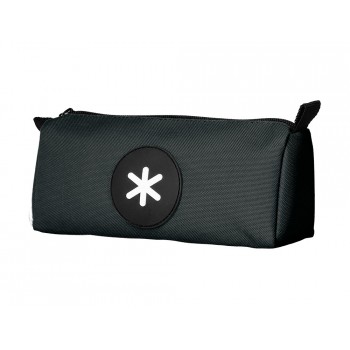 Bolso escolar portatodo antartik triangular negro 210x70x80 mm