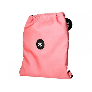 Saco plano antartik bolsillo interior con cremallera color coral 350x400 mm