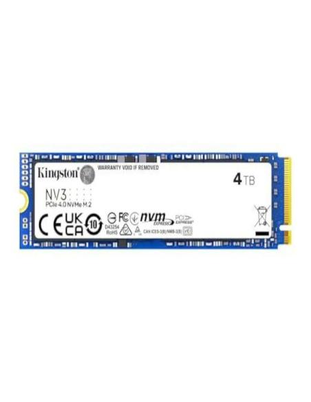 Kingston NV3 SSD 4TB PCIe NVMe Gen 4.0 Kingston NV3 SSD 4TB PCIe NVMe Gen 4.0