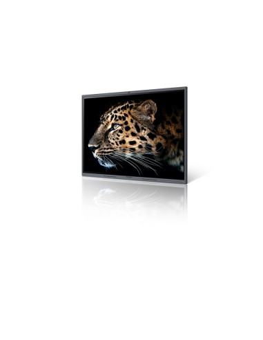 Pantalla interactiva maxhub 86 led 3840x2160 pixeles 16 9 va negro con camara 48mp