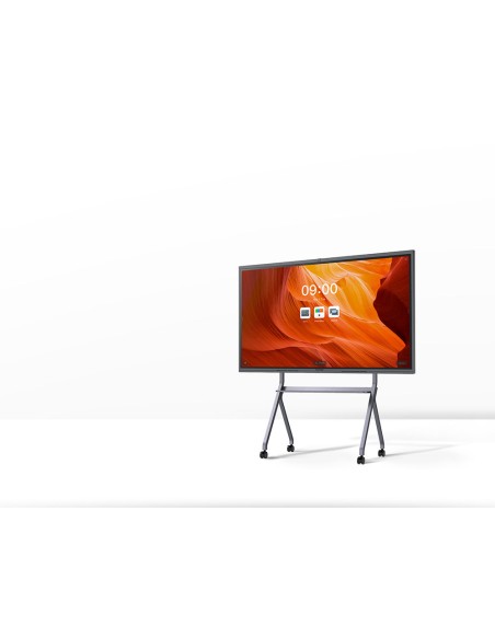 Pantalla interactiva maxhub 75 led 3840x2160 pixeles 16 9 va negro con camara 48mp