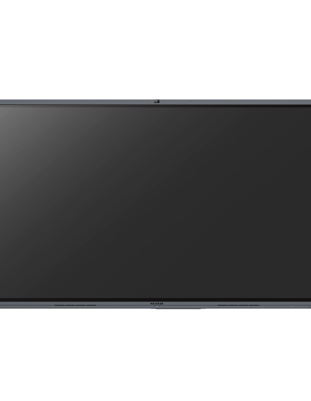 Pantalla interactiva maxhub 75 led 3840x2160 pixeles 16 9 va negro con camara 48mp