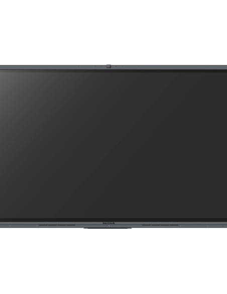 Pantalla interactiva maxhub 65 led 3840x2160 pixeles 16 9 ips negro con camara 48mp