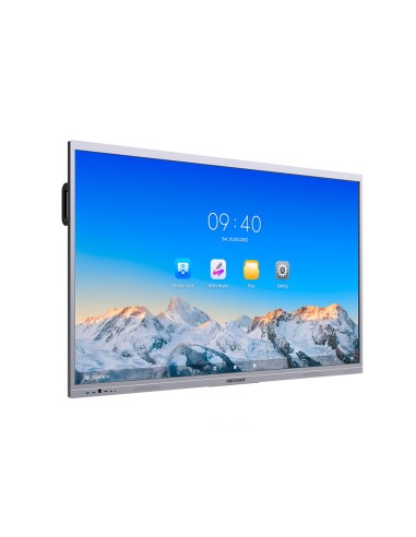 Pantalla interactiva hikvision 75 3840x2160 pixeles 4k wifi bluetooh android 130 8gb memoria