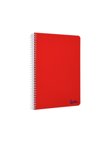 Cuaderno espiral liderpapel din a5 smart tapa blanda 80h 75gr pauta 25mm con margen colores surtidos