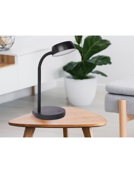 Lampara de escritorio maul led abby color negro 155x320x155 mm Lampara de escritorio maul led abby color negro 155x320x155 mm