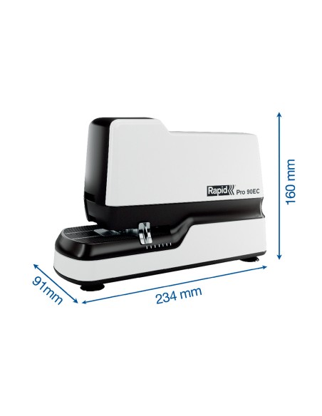 Grapadora rapid pro 90ec electrica blanco capacidad 50 hojas usa grapas n 66 y n 44 Grapadora rapid pro 90ec electrica blanco capacidad 50 hojas usa grapas n 66 y n 44