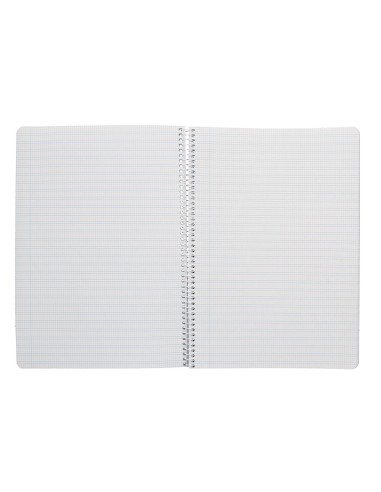 Cuaderno espiral liderpapel di n a4 pautaguia tapa blanda 80h 75 gr cuadro pautado 25mm color verde