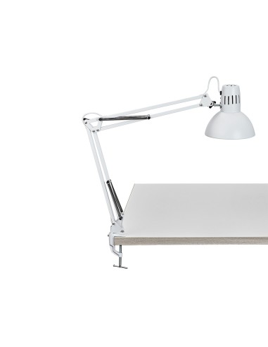 Lampara de escritorio maul study con pinza color blanco 170x440x350 mm