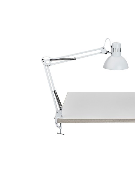 Lampara de escritorio maul study con pinza color blanco 170x440x350 mm Lampara de escritorio maul study con pinza color blanco 170x440x350 mm