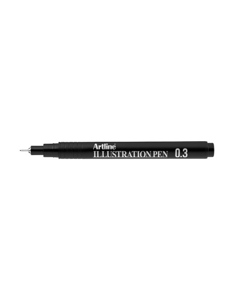 Rotulador artline calibrado micrometrico negro illustration pen ek 283iln punta poliacetal 03mm