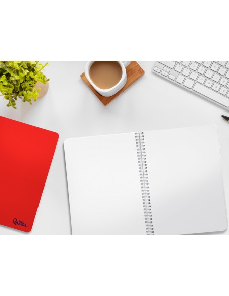 Cuaderno espiral liderpapel din a5 smart tapa blanda 80h 75gr liso sin margen colores surtidos