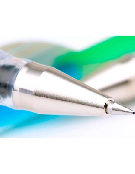 Boligrafo pilot g1 tinta gel plata