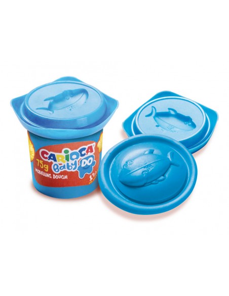 Pasta de modelar carioca baby dough bote 75 g set de 3 colores surtidos Pasta de modelar carioca baby dough bote 75 g set de 3 colores surtidos