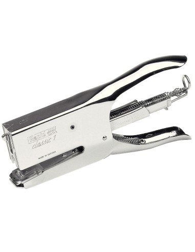 Grapadora rapid de tenaza k1 capacidad 50 hojas usa grapas 24 6 y 24 8