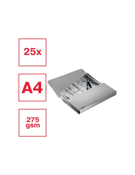 Subcarpeta cartulina esselte pocket folio color azul 275 gr