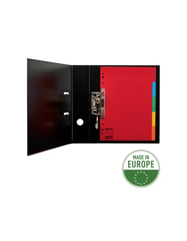 Separadores esselte din a4 cartulina 150 gr 1 5 multitaladro multicolor