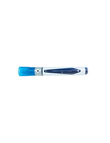 Rotulador nobo para pizarra blanca tinta liquida punta conica 3 mm azul caja de 10 unidades
