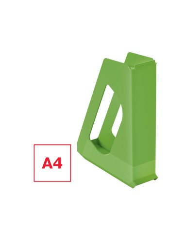 Revistero esselte europost color verde vivida 72x313x260 mm