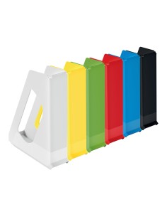 Revistero esselte europost color verde vivida 72x313x260 mm