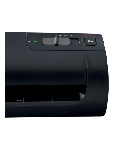 Plastificadora gbc fusion 1000l din a3 4 rodillos hasta 2x75 mc color negro