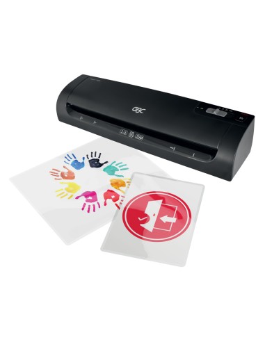 Plastificadora gbc fusion 1000l din a3 4 rodillos hasta 2x75 mc color negro
