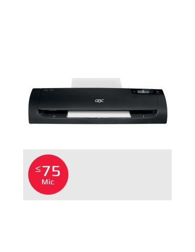 Plastificadora gbc fusion 1000l din a3 4 rodillos hasta 2x75 mc color negro
