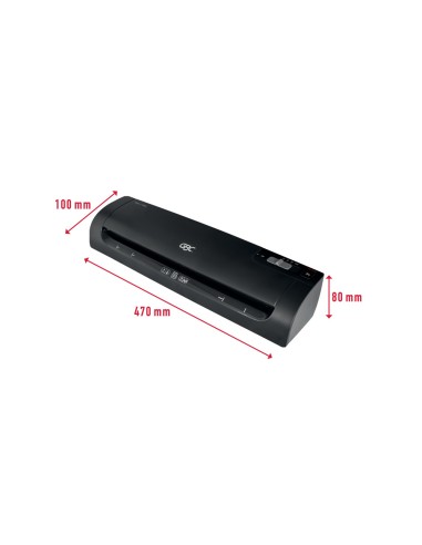 Plastificadora gbc fusion 1000l din a3 4 rodillos hasta 2x75 mc color negro