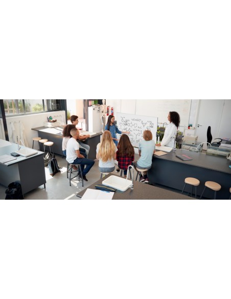 Pizarra blanca nobo classic acero vitrificado movil 1500x1200 mm