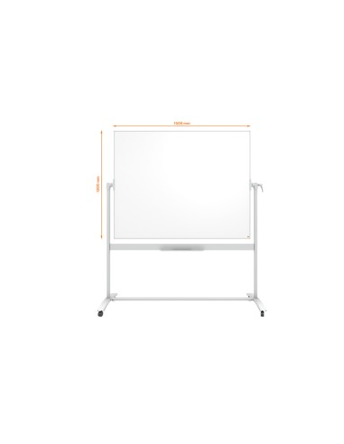 Pizarra blanca nobo classic acero vitrificado movil 1500x1200 mm