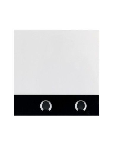 Pizarra blanca nobo magnetica con clip y accesorios 430x580 mm