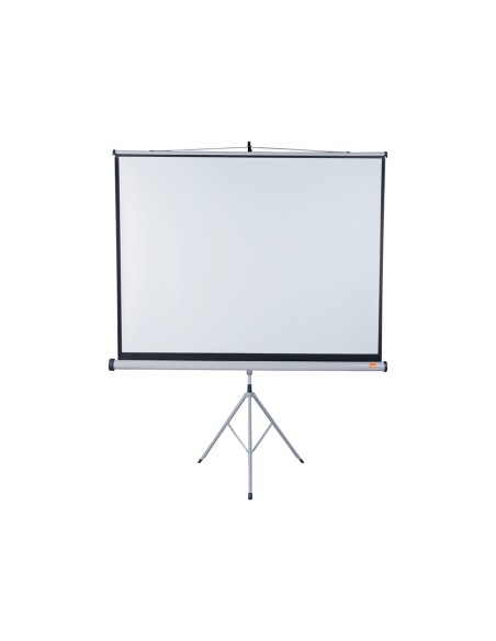 Pantalla de proyeccion nobo mate con tripode 2000x1513 mm Pantalla de proyeccion nobo mate con tripode 2000x1513 mm