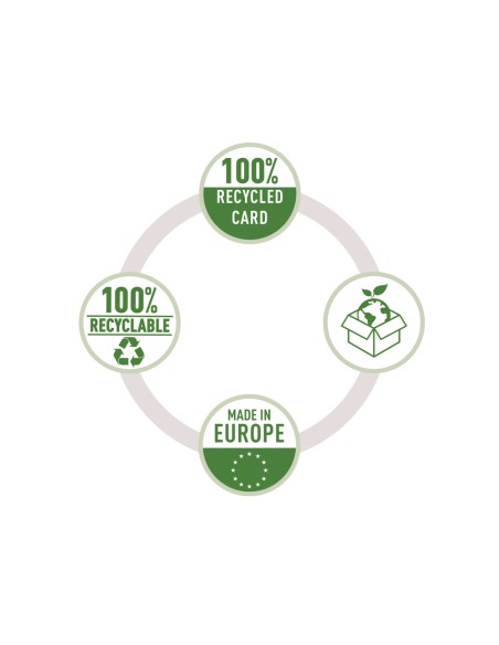 Caja almacenamiento esselte cubica color blanco 365x320x315 mm pack de 3 unidades