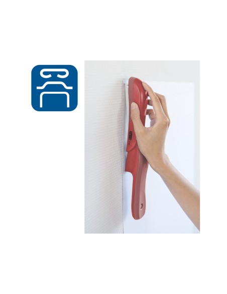 Grapadora rapid f16 capacidad 30 hojas usa grapas 24 6 y 26 6 color rojo