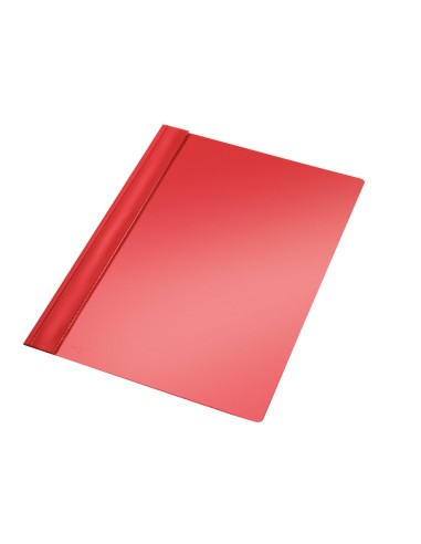 Carpeta dossier fastener plastico esselte 132 1 folio rojo caja de 50 unidades