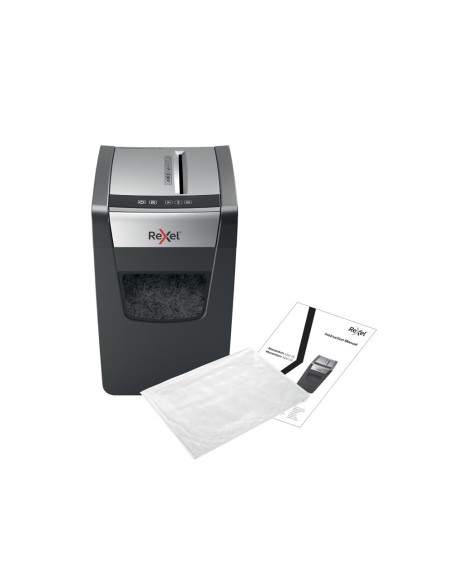 Destructora de documentos rexel momentum x410sl negro plata Destructora de documentos rexel momentum x410sl negro plata