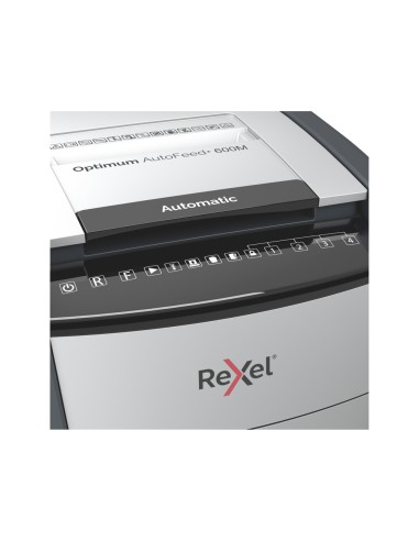 Destructora de documentos rexel optimum auto 600m eu negro