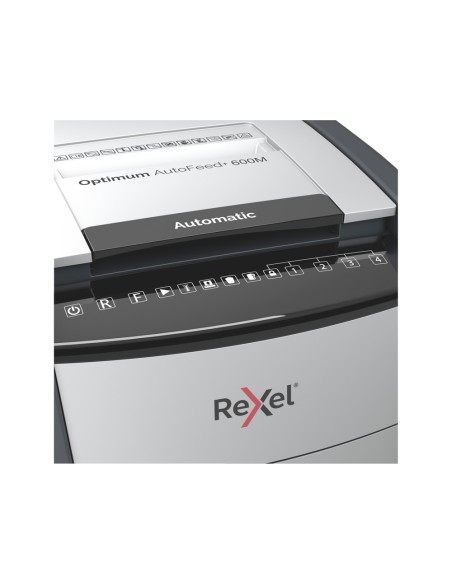 Destructora de documentos rexel optimum auto 600m eu negro
