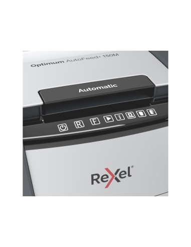 Destructora de documentos rexel optimum auto 150m eu negro