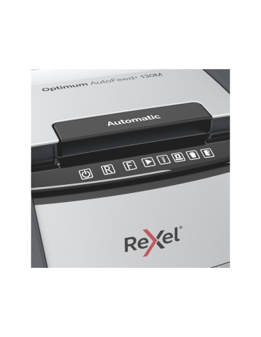 Destructora de documentos rexel optimum auto 130m eu negro