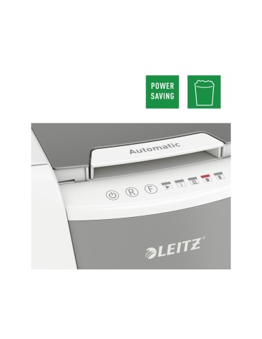 Destructora de documentos leitz iq auto para pequena oficina 100 p5 blanca