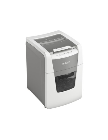Destructora de documentos leitz iq auto para pequena oficina 100 p5 blanca